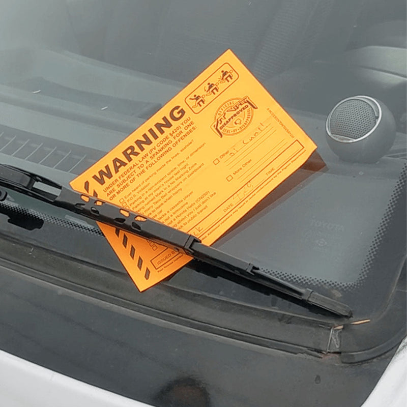  | angled_view.JPG | Angled view of Pit Viper Pranks: Parking Tickets on white background