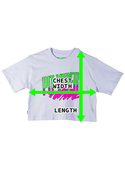 White Artificial Crop Tee