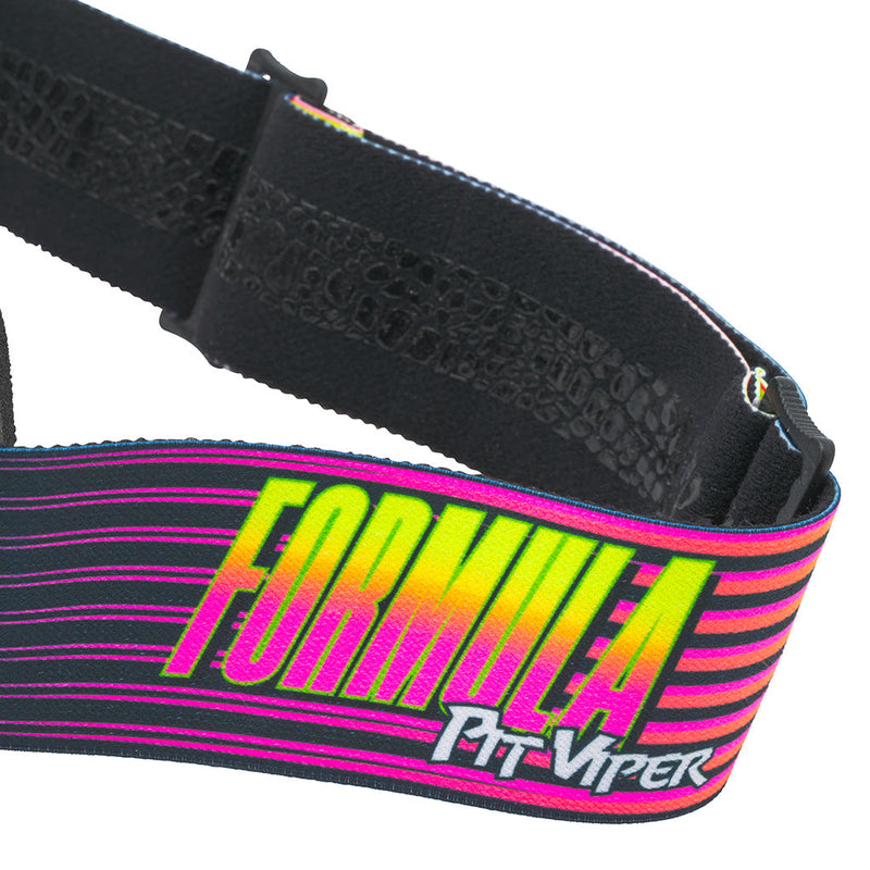 Smoke / Small | its_a_strap.JPG | Studio view of The Formula Backslap Goggle with smoke / small lens