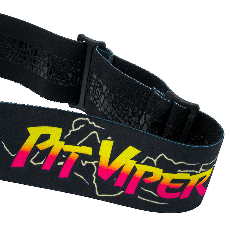 Red / Small | its_a_strap.JPG | Studio view of The Power Surge Backslap Goggle with red / small lens