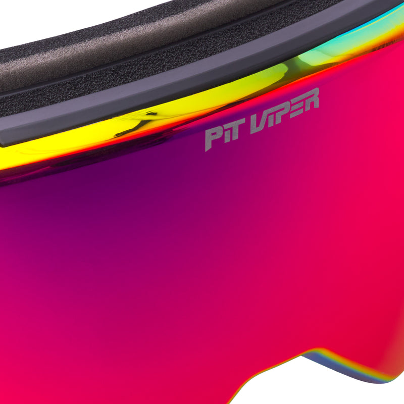 HDPV Red | side_view.JPG | Angled view of The Exec BN5000 Goggle with red lens on white background