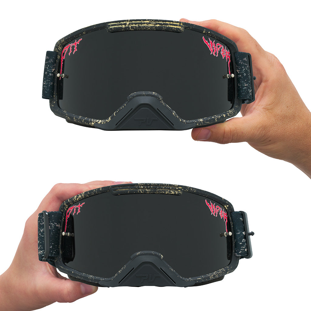 The Reign In Mud Brapstrap Goggle Smoke / Small