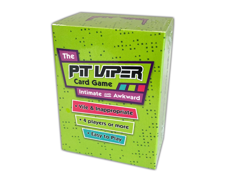  | packaging.JPG | Packaging box for The Pit Viper Card Game