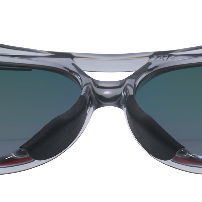 Polarized Z87+ Purple | gotcha_nose.JPG | The Smoke Show Exciter, glacier glasses from pit viper with a grey translucent frame and purple lens