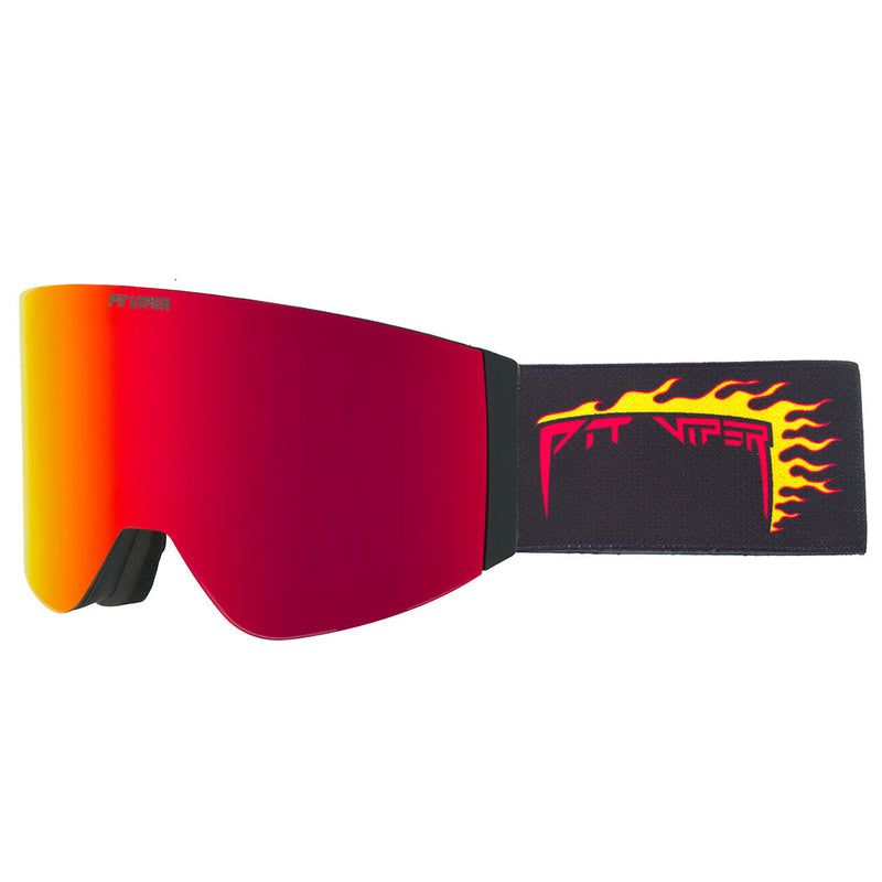  | side_view.JPG | Angled view of The Combustion Flip-Off Goggle on white background