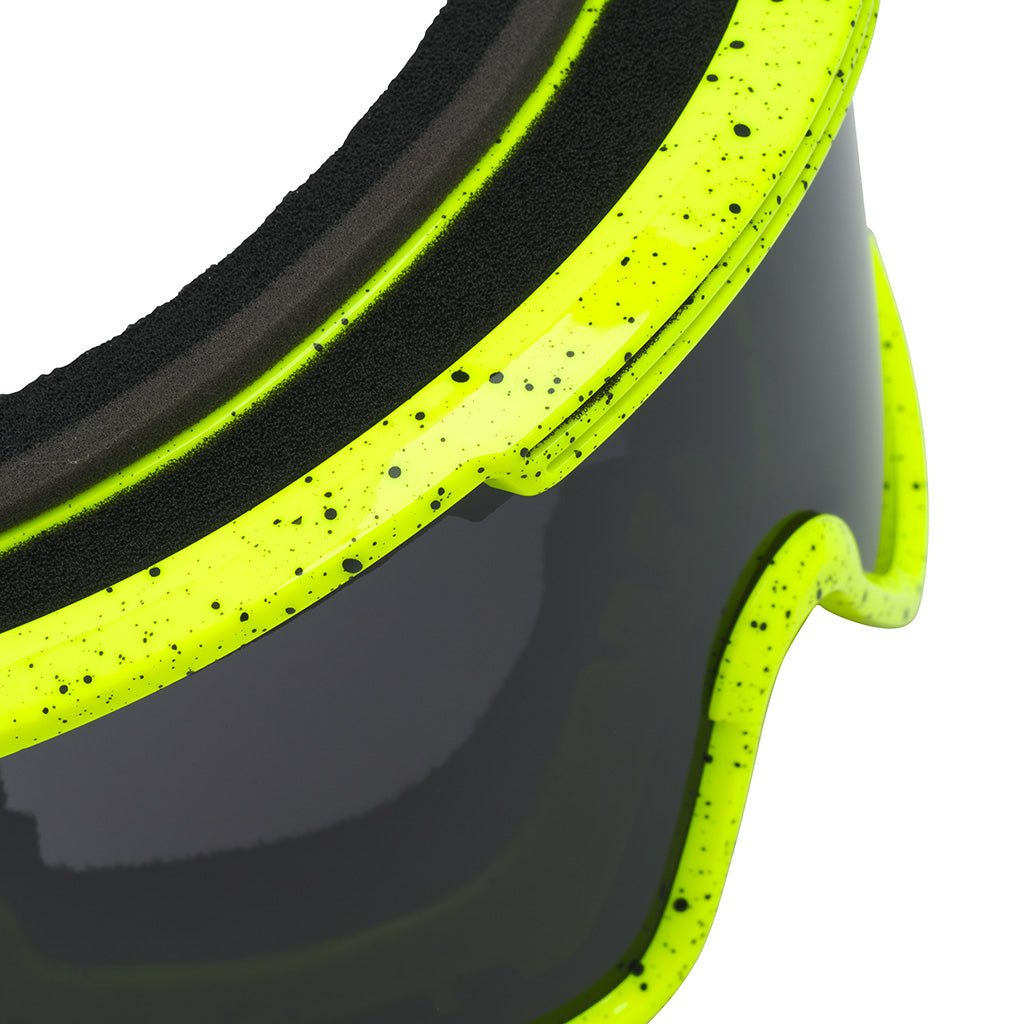 neon ski goggles The Surge Matrix French Fry Goggle