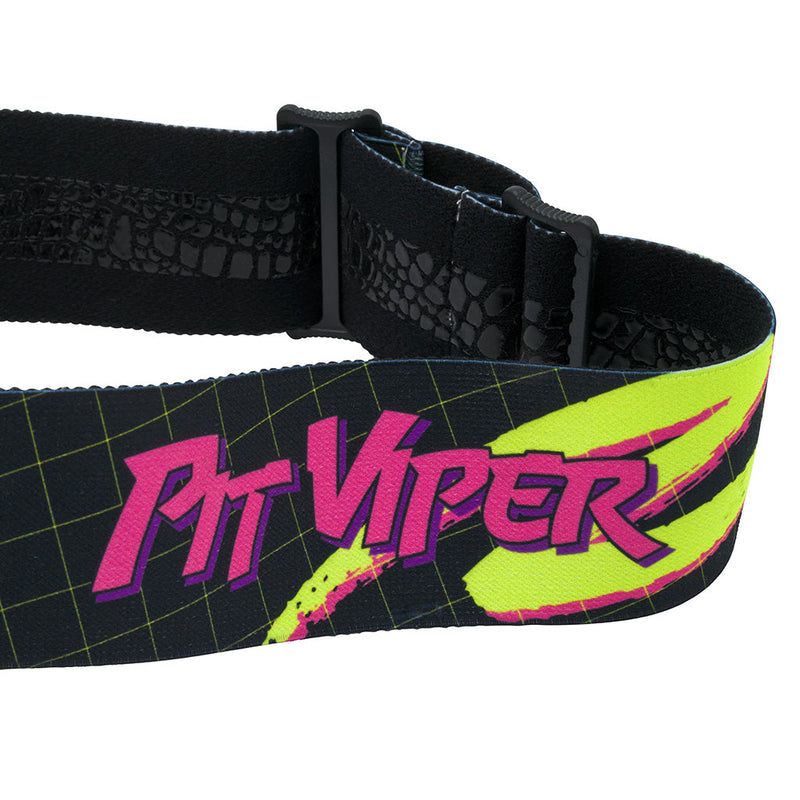 Smoke / Small | its_a_strap.JPG | Studio view of The Surge Matrix French Fry Goggle with smoke / small lens