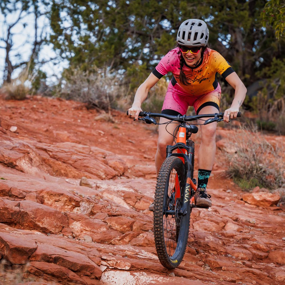 Womens Padded Bike Shorts For Cycling Digital Printing Cycling