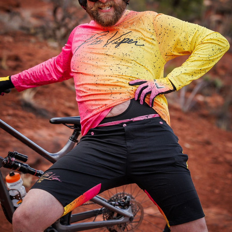  | product_studio_view.JPG | Studio product view of High Speed Off Road Italo MTB Short on white background