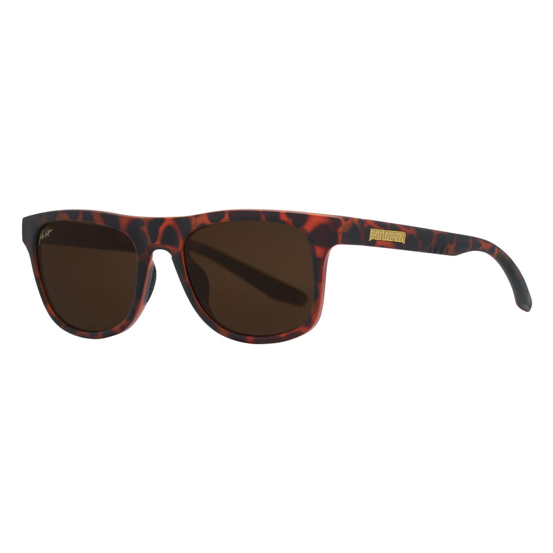 / HDPV Polarized Brown | side_view.JPG | Angled view of The Landlocked Highball with hdpv polarized brown lens on white background