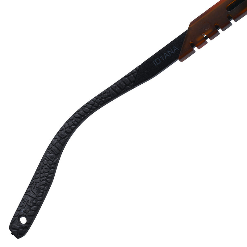 / Polarized Brown Fade | wow_its_an_earpiece.JPG | Studio view of The Landlocked Jethawk with polarized brown fade lens