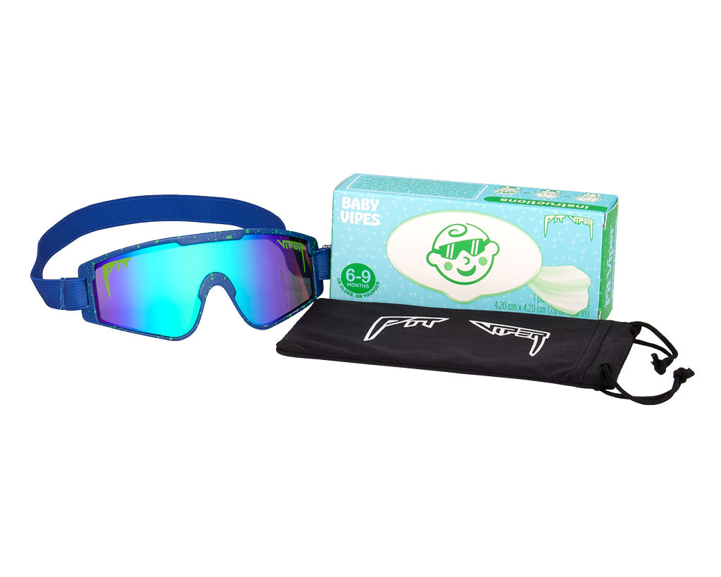 The Leonardo Baby Vipes - Blue-Green - Package contents