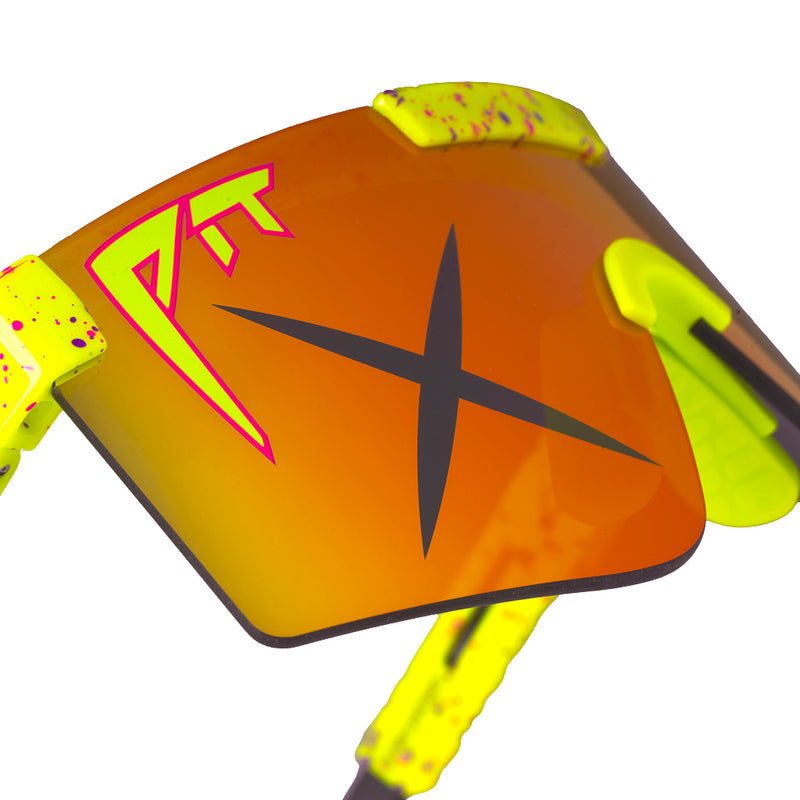 Rainbow / Regular | im_ready_for_my_closeup.JPG | Close-up detail view of Sunglasses For Dead People Original 2.0 with Rainbow lens