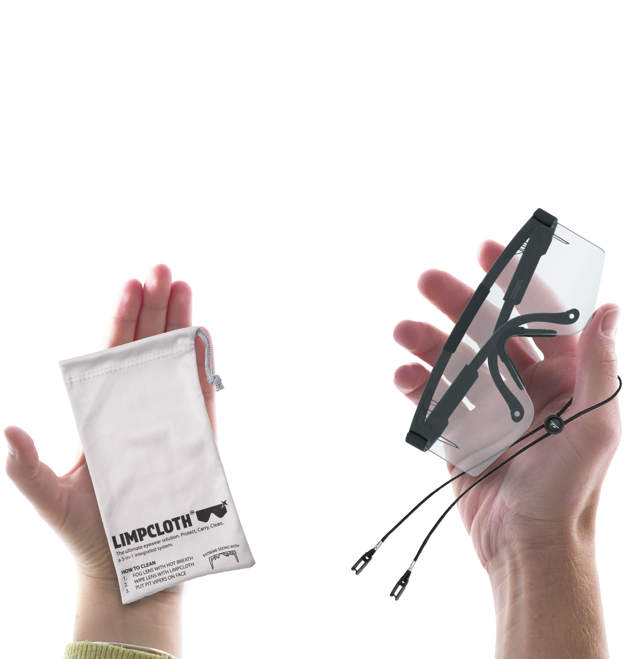The Blacking Out Original 2.0 - Photochromic Smoke / Wide - Package contents