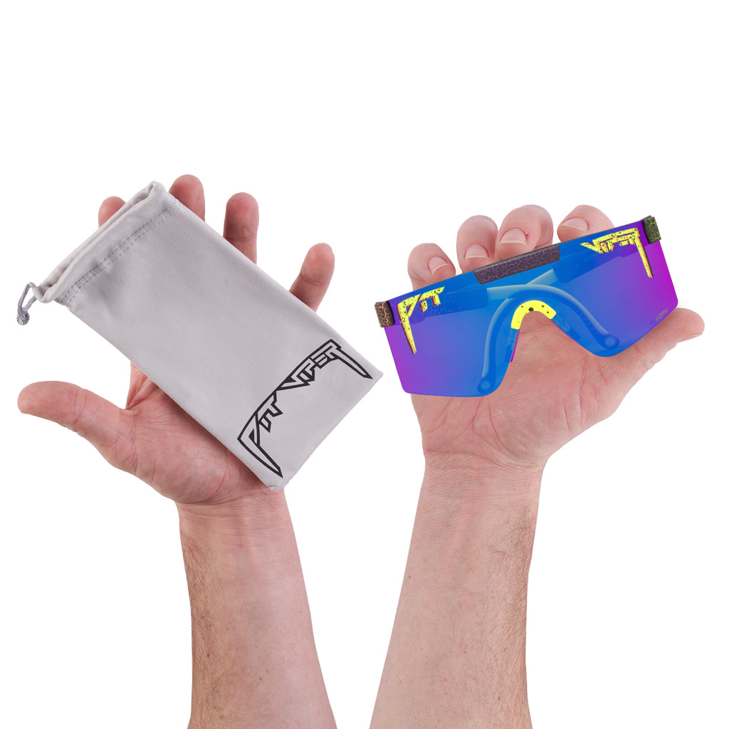 The Electroshock Original 2.0 - HDPV Polarized Pink-Purple / Wide - Package contents