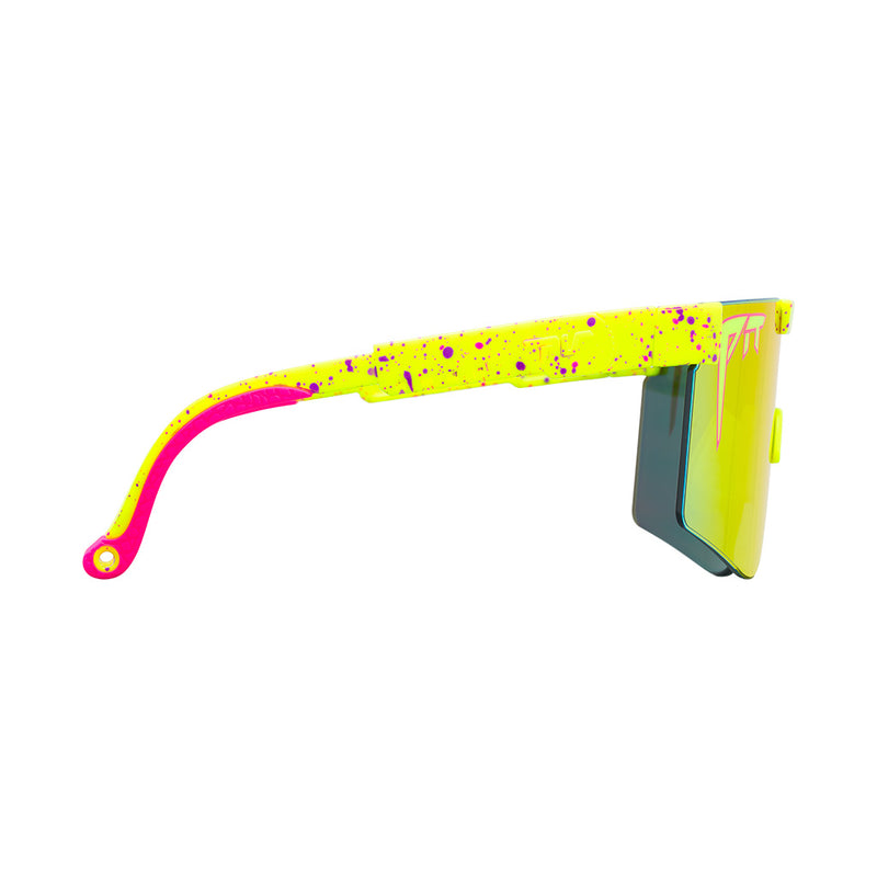 / Rainbow | butter_noodle.JPG | Angled view of The 1993 Junior with rainbow lens on white background