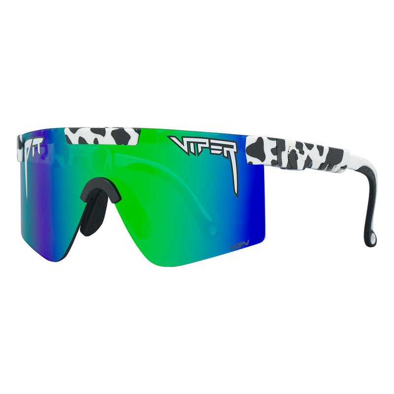 HDPV Polarized Blue-Green / Regular | side_view.JPG | Angled view of The Cowabunga Original 2.0 with hdpv polarized blue-green / regular lens on white background