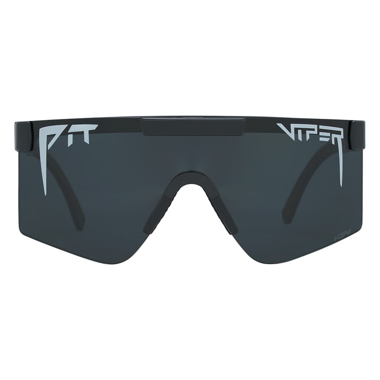 HDPV Polarized Smoke / Regular | full_frontal.JPG | The Exec Original Polarized Smoke, shield style sunglasses from Pit Viper, polarized sunglasses from Pit Viper