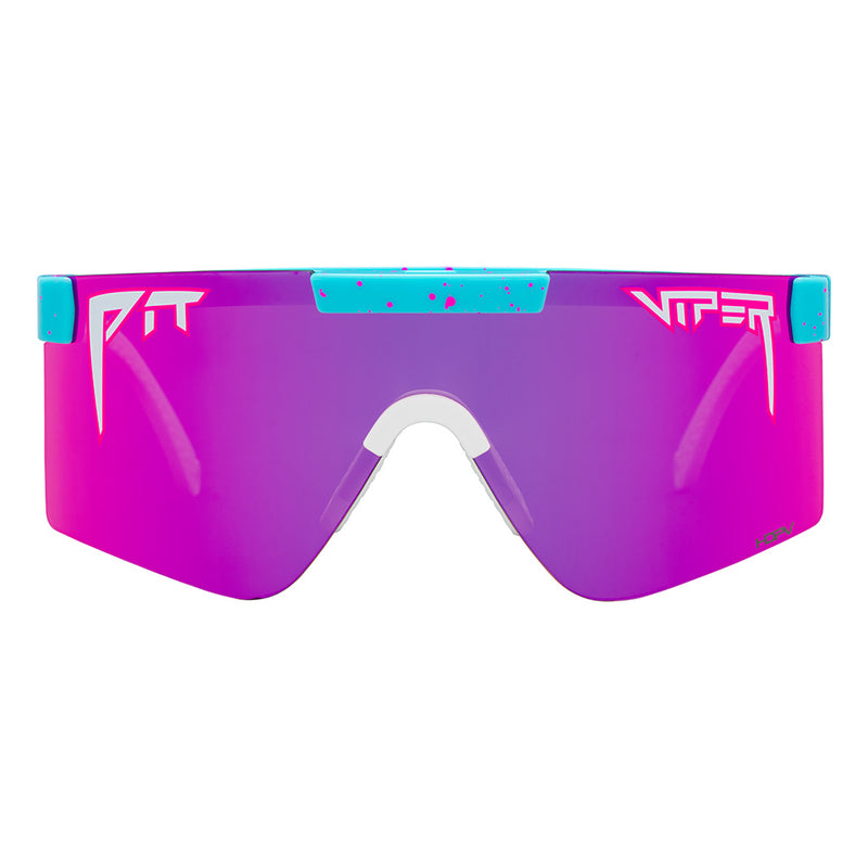 HDPV Polarized Pink / Regular | full_frontal.JPG | Front view of The Gobby Original 2.0 with hdpv polarized pink / regular lens on white background