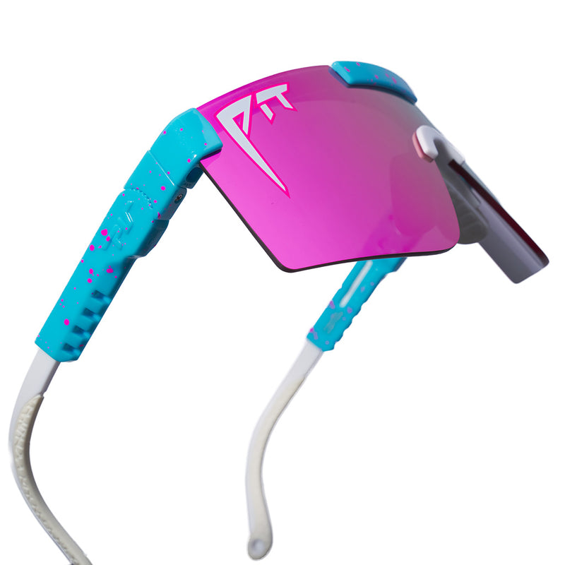 HDPV Polarized Pink / Regular | im_ready_for_my_closeup.JPG | Studio view of The Gobby Original 2.0 with hdpv polarized pink / regular lens