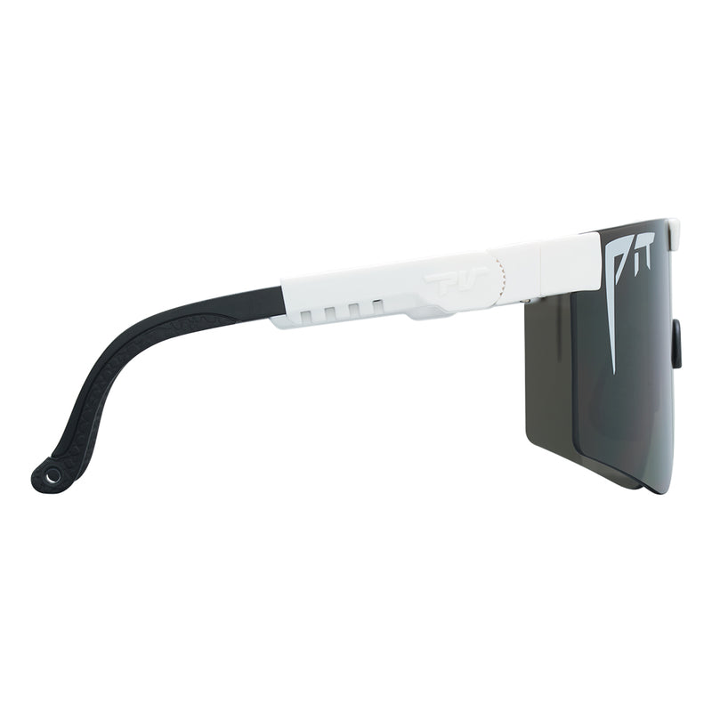 Smoke / Regular | even_more_side_view.JPG | Angled view of The Miami Nights Original 2.0 with smoke / regular lens on white background