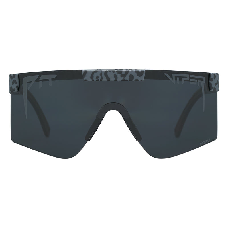HDPV Polarized Smoke / Regular | full_frontal.JPG | Front view of The Nocturnal Original 2.0 with hdpv polarized smoke / regular lens on white background