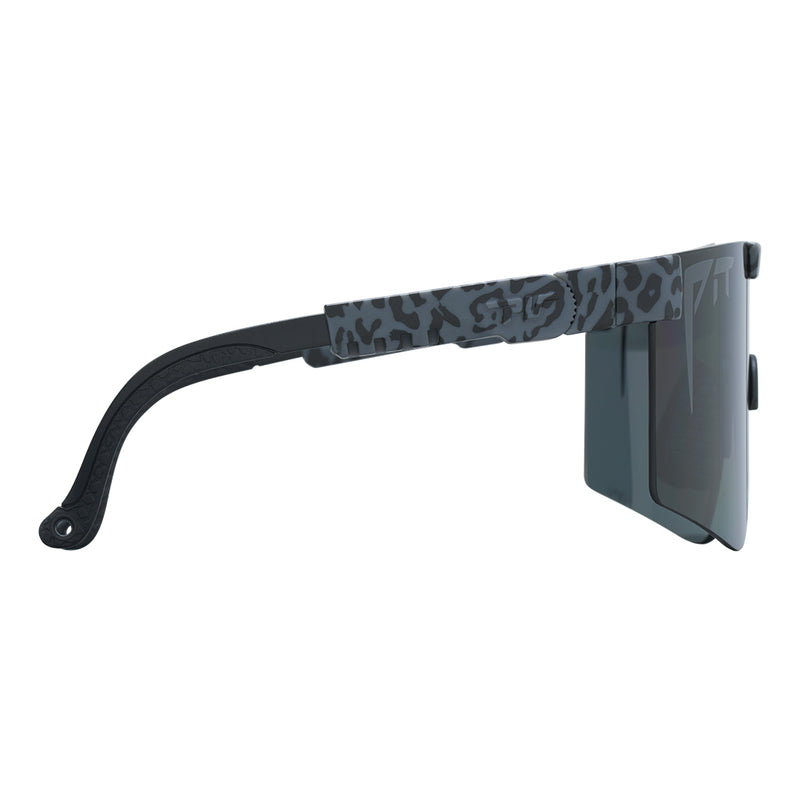 HDPV Polarized Smoke / Regular | even_more_side_view.JPG | Angled view of The Nocturnal Original 2.0 with hdpv polarized smoke / regular lens on white background