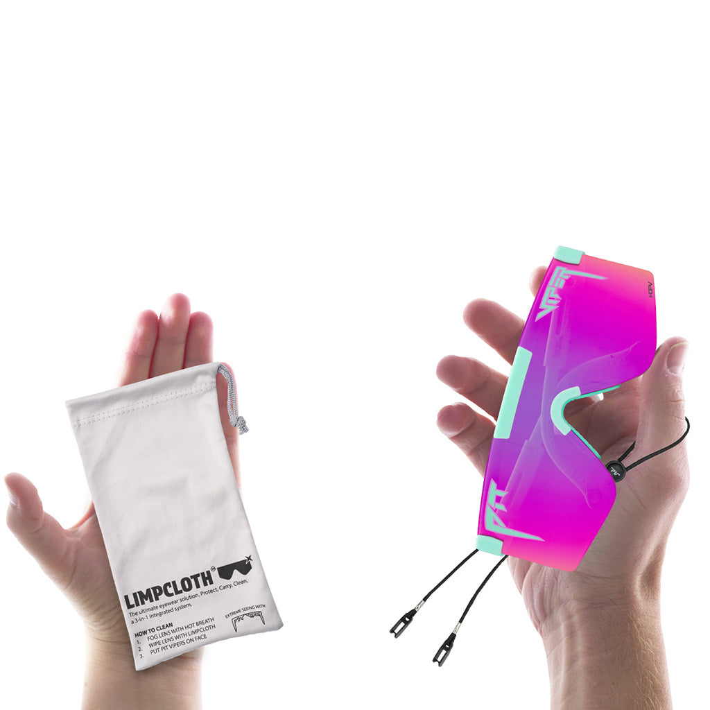 The Oral Exam Original 2.0 - HDPV Polarized Pink / Wide - Package contents