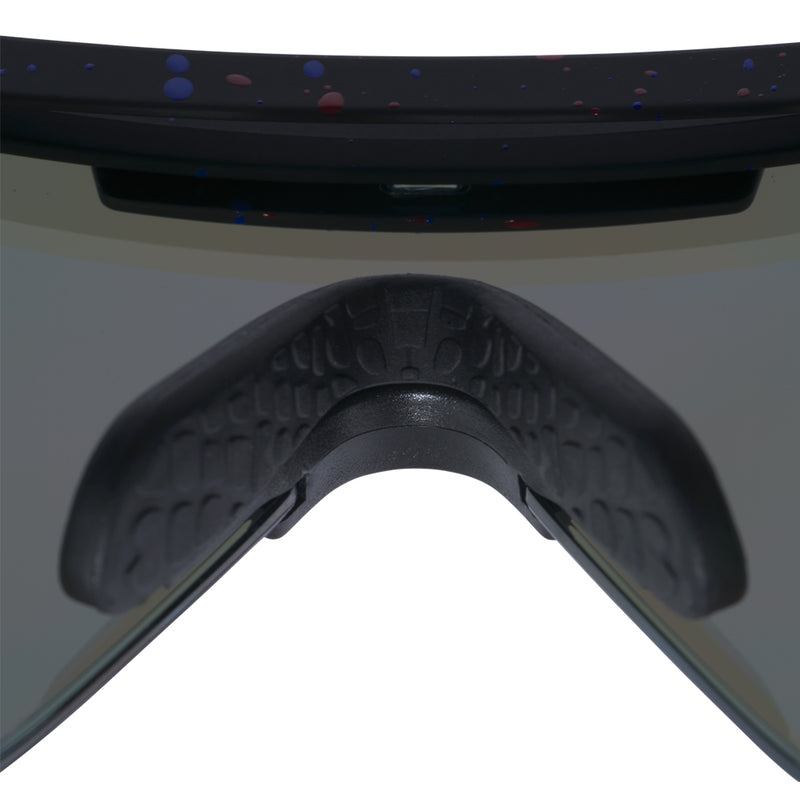 HDPV Polarized Blue / Regular | gotcha_nose.JPG | Studio view of The Peacekeeper Original 2.0 with hdpv polarized blue / regular lens