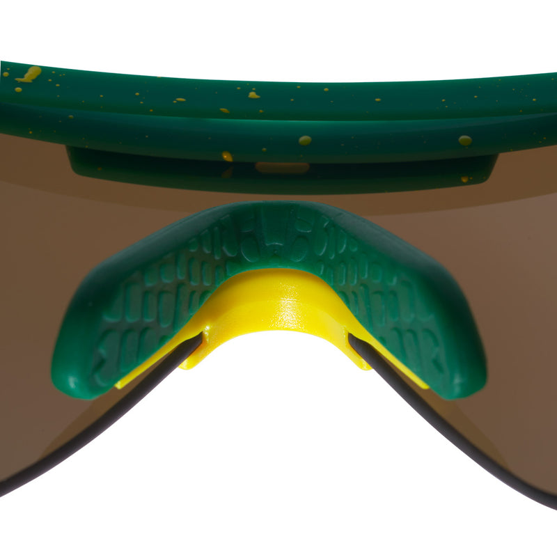HDPV Polarized Gold / Regular | gotcha_nose.JPG | Studio view of The Straya Original 2.0 with hdpv polarized gold / regular lens