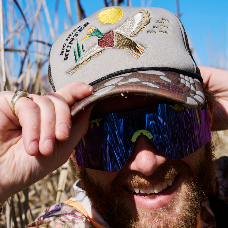  | photo_of_person_2.JPG | Personerson wearing the Big Duck Hunter hat from Pit Viper