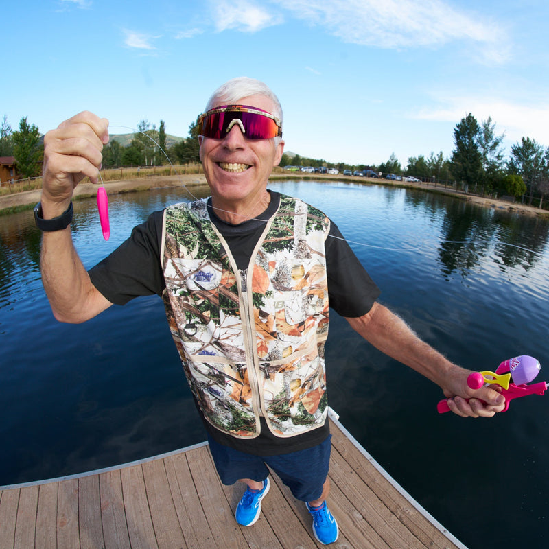 / Z87+ HDPV Polarized Red | gone_fishing.JPG | Person wearing The Actualbush Skysurfer with Z87+ HDPV Polarized Red lens