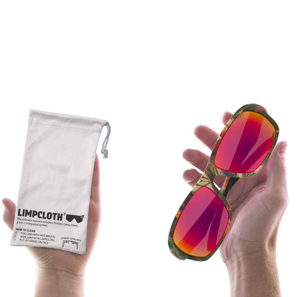 The Actualbush Somox - HDPV Polarized Red - Package contents