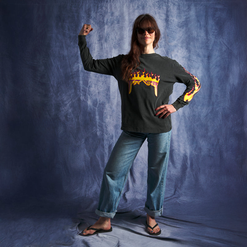  | photo_of_person_2.JPG | The Combustion Lond Sleeve Tee, regular-fit, long sleeve shirt from Pit Viper