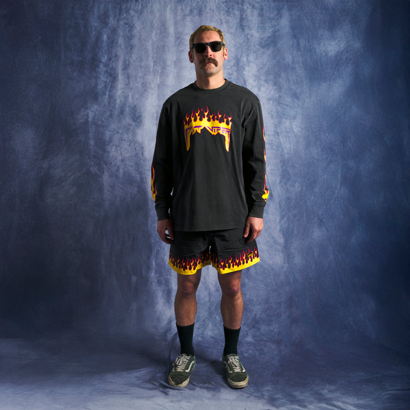  | photo_of_person.JPG | The Combustion Lond Sleeve Tee, regular-fit, long sleeve shirt from Pit Viper
