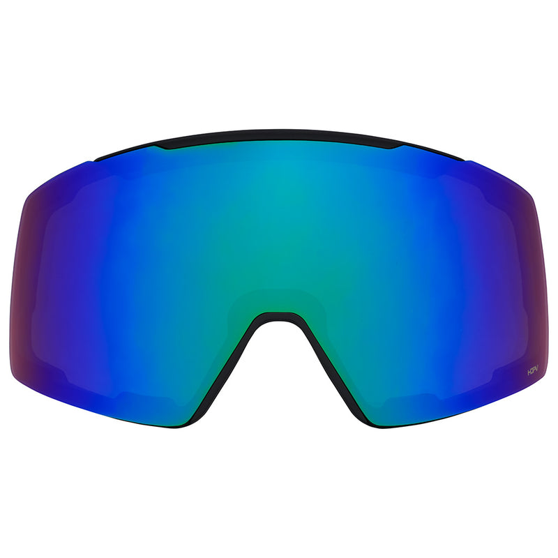 / HDPV Blue-Green | full_frontal.JPG | A blue-green ski or snowboard lens replacement shown against a plain white background.