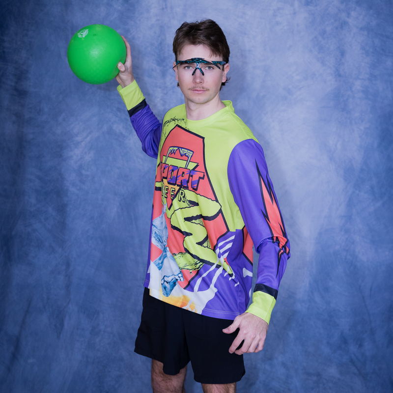  | photo_of_person.jpg | The Sport Beer Sweat Tech Shirt from Pit Viper