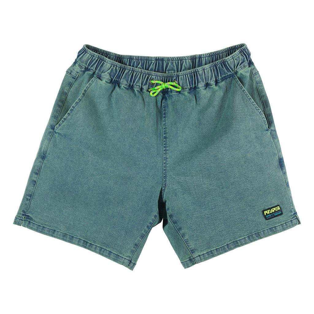 Pit Viper Rec Center Sport Denim Court Short