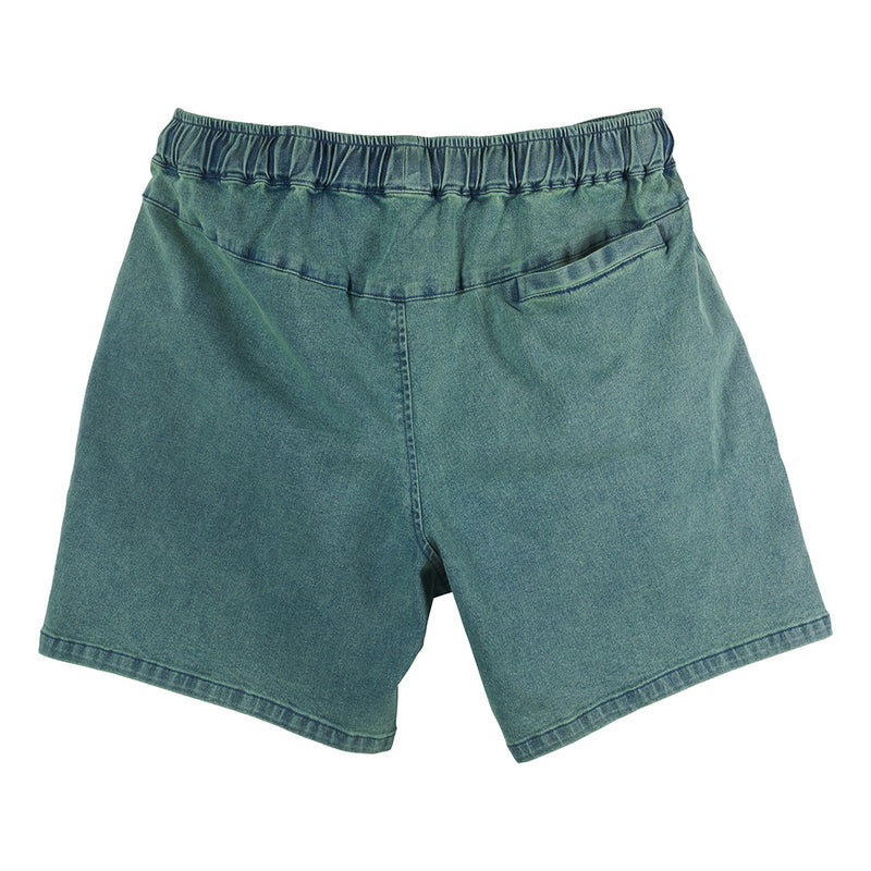  | It_the_back.JPG | Back view of Rec Center Sport Denim Court Short on white background