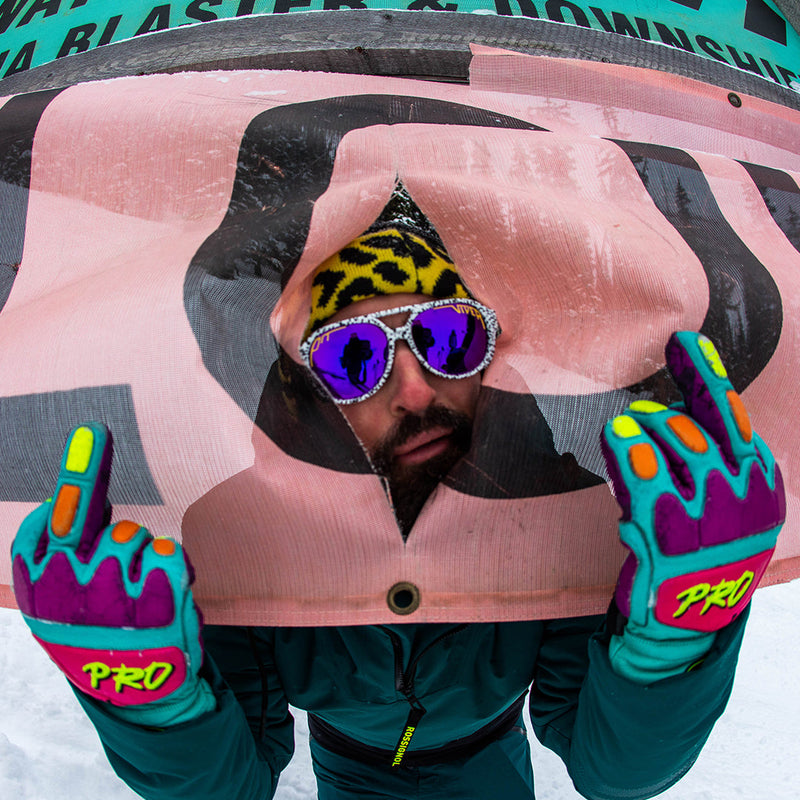 / Polarized Z87+ Purple | and.JPG | Person wearing The Son of Beach Exciters with polarized Z87+ Purple lens