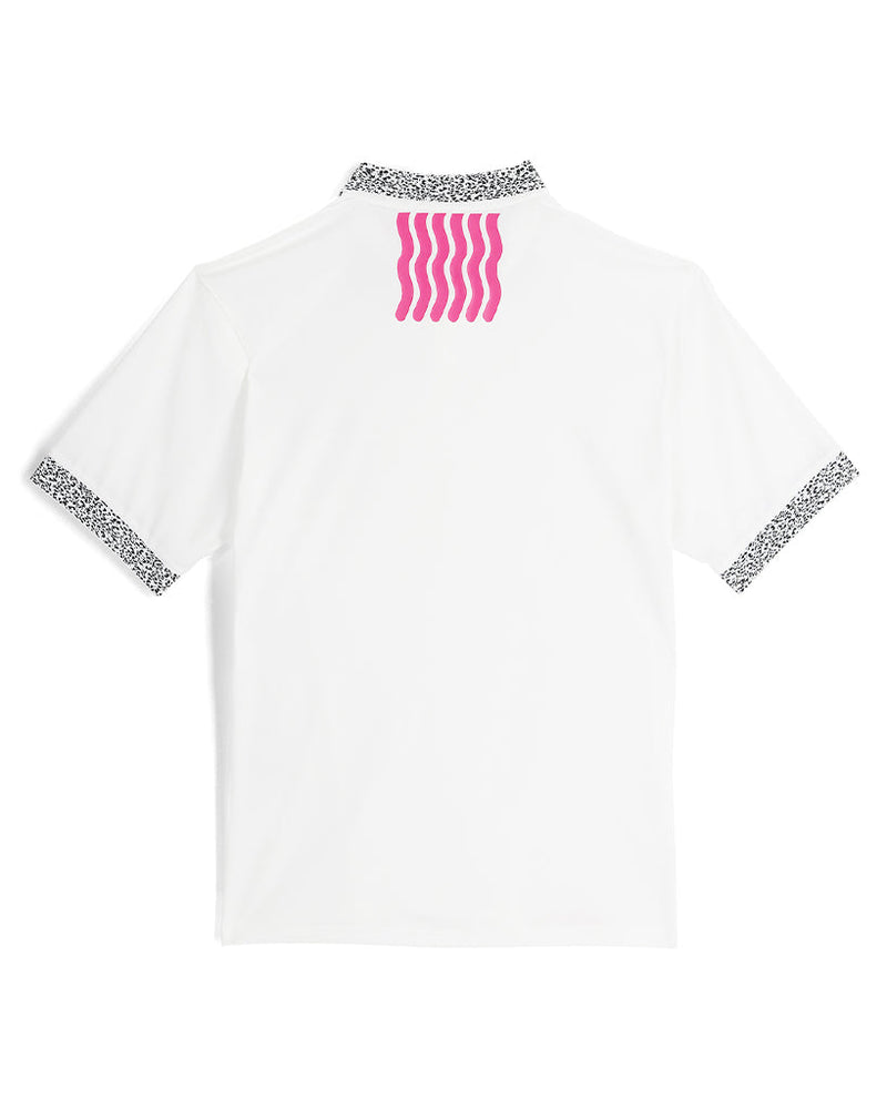  | front_view.JPG | Front view of Son of Beach Tech Polo on white background