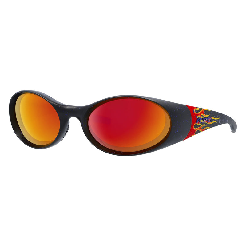 / Z87+ Red | side_view.JPG | Front view of The Combustion Slammer with z87+ red lens on white background