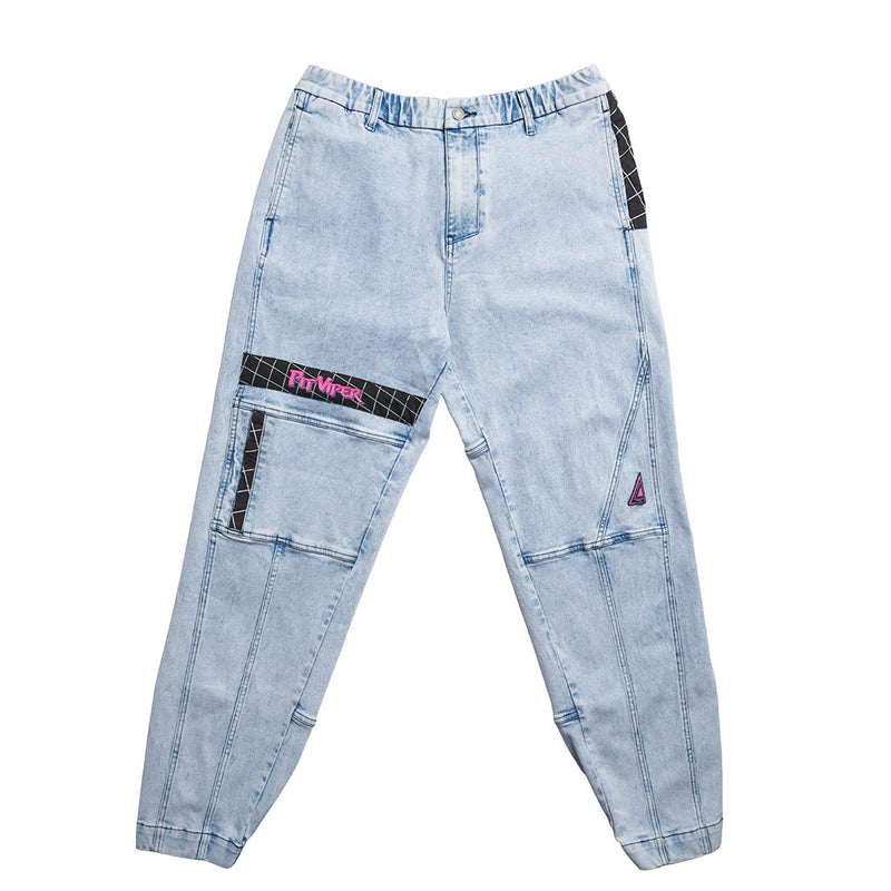  | full_frontal.JPG | Front view of The Surge Matrix Sport Denim Pant on white background