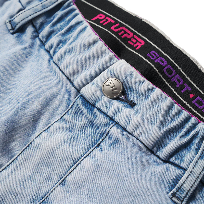  | button.JPG | Close-up detail view of The Surge Matrix Sport Denim Pant