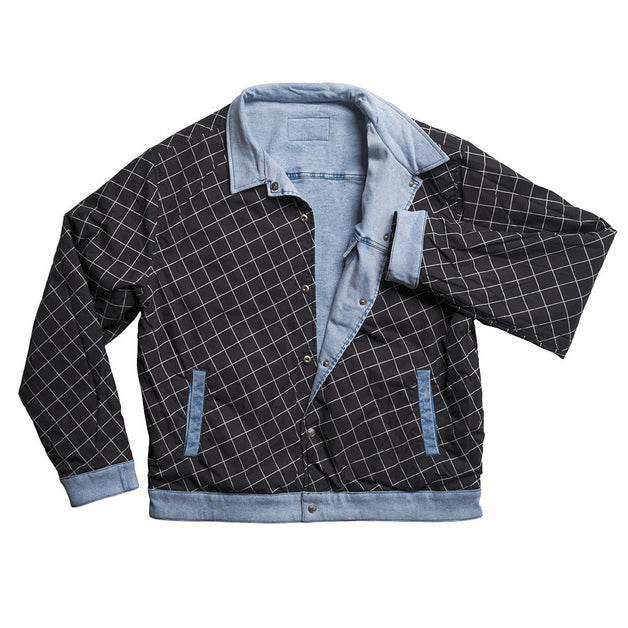 L*S様 50's Cotton Reversible Sport Jacket The Surge Matrix Sport Denim Reversible Jacket