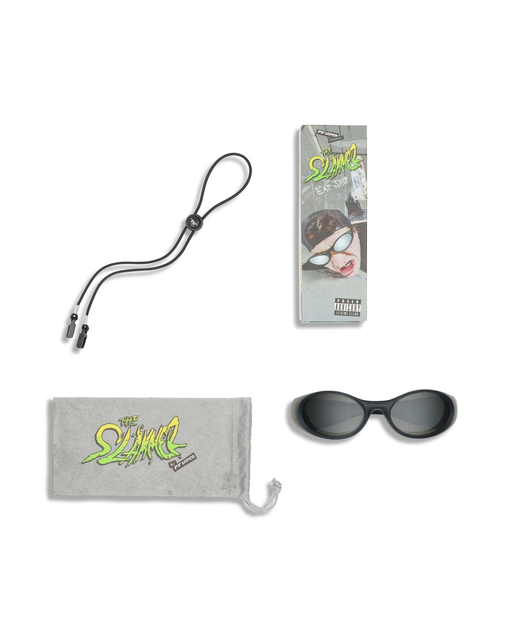 The Exec Slammer - Polarized Silver - Package contents