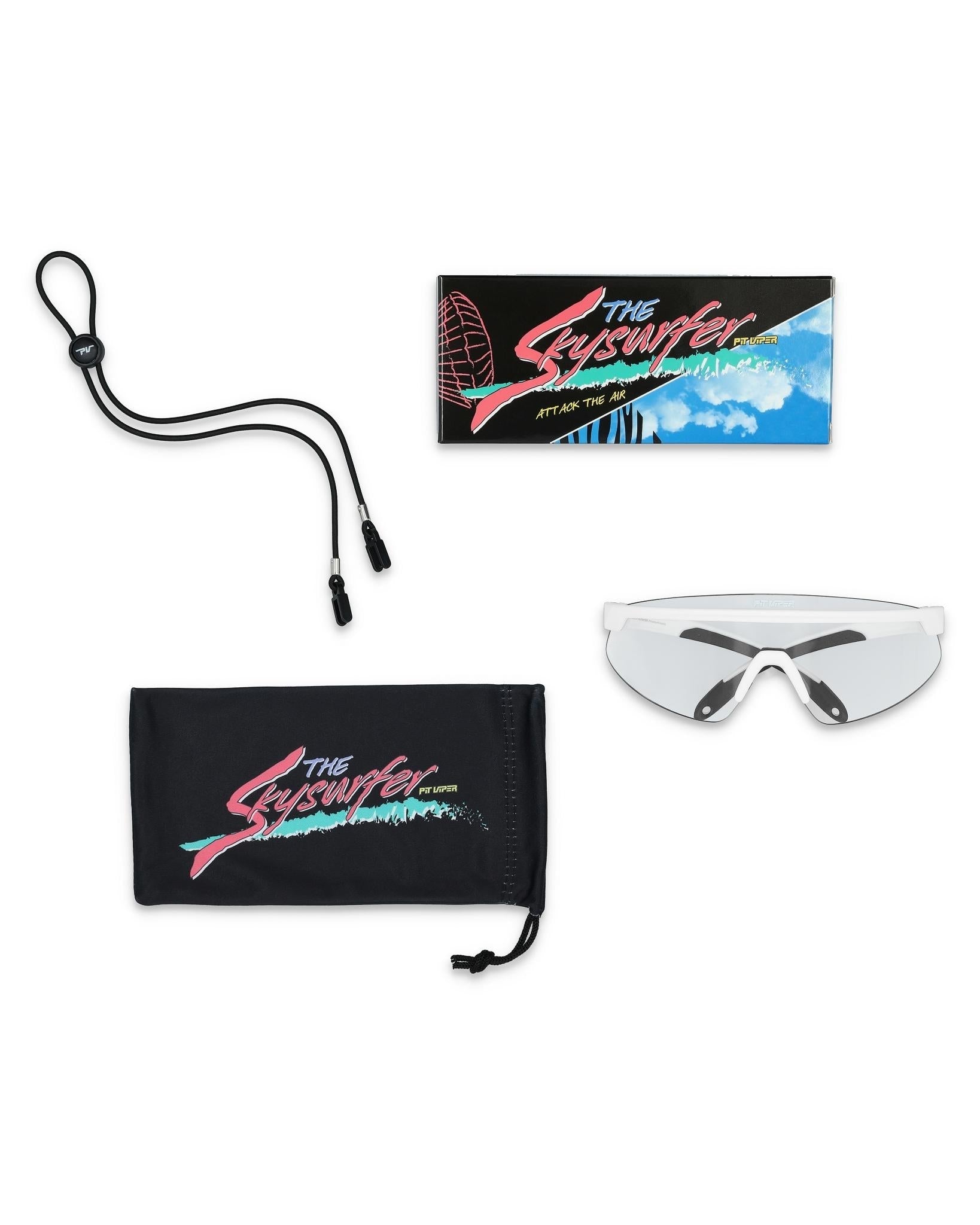 The Miami Nights Skysurfer - Photochromic Smoke - Package contents