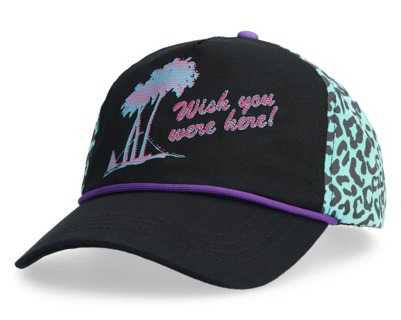  | he_said.JPG | Angled view of Waterski Season Hat on white background