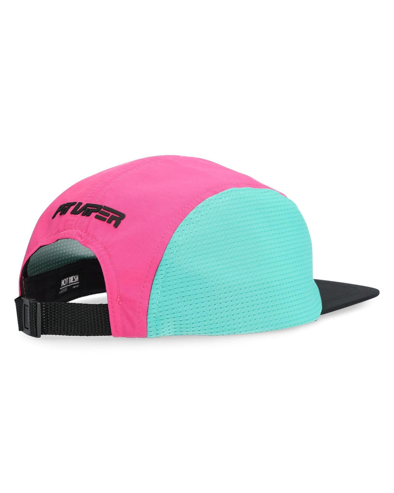 | kitty.JPG | Angled view of Waterski Season Hot Mesh Hat on white background
