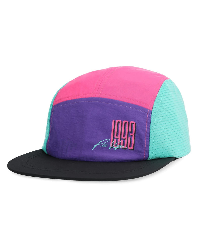 | here.JPG | Front view of Waterski Season Hot Mesh Hat on white background